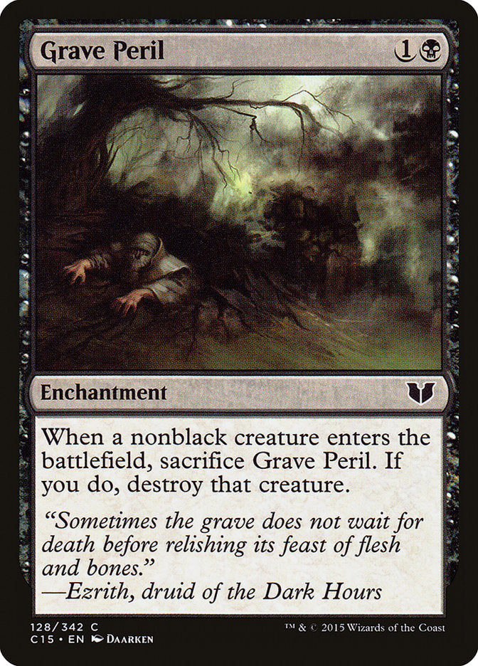Grave Peril [Commander 2015] | Shuffle n Cut Hobbies & Games