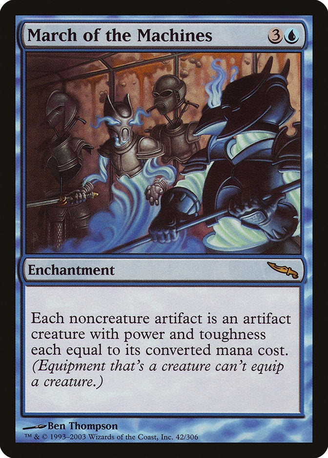 March of the Machines [Mirrodin] | Shuffle n Cut Hobbies & Games