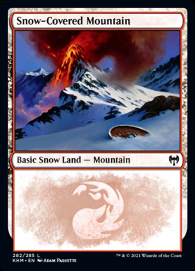 Snow-Covered Mountain (282) [Kaldheim] | Shuffle n Cut Hobbies & Games