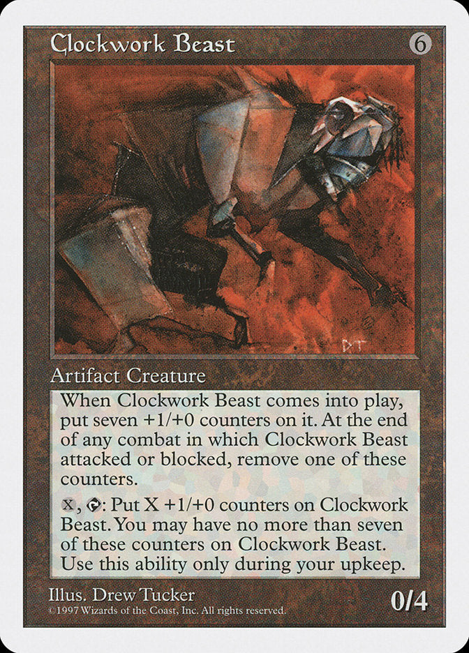 Clockwork Beast [Fifth Edition] | Shuffle n Cut Hobbies & Games