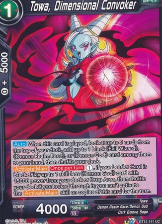 Towa, Dimensional Convoker [BT12-141] | Shuffle n Cut Hobbies & Games