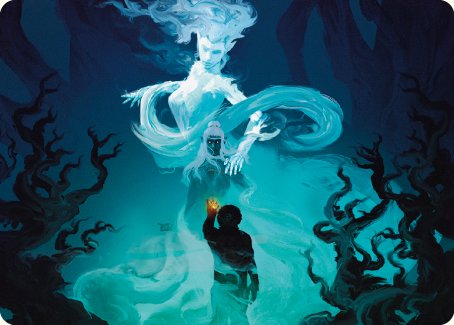 Galadriel of Lothlorien Art Card [The Lord of the Rings: Tales of Middle-earth Art Series] | Shuffle n Cut Hobbies & Games