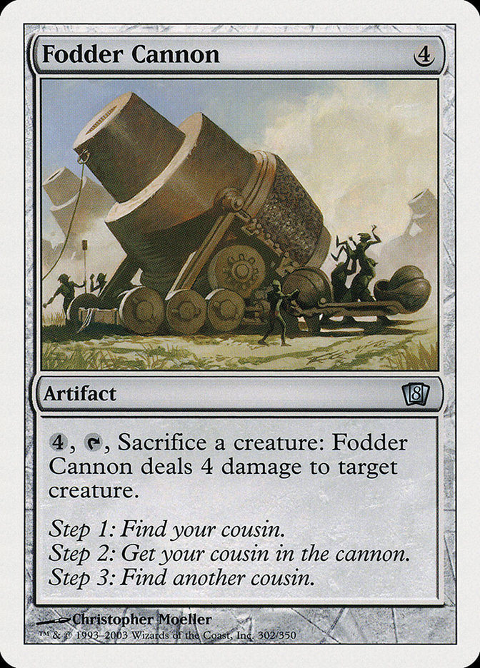Fodder Cannon [Eighth Edition] | Shuffle n Cut Hobbies & Games