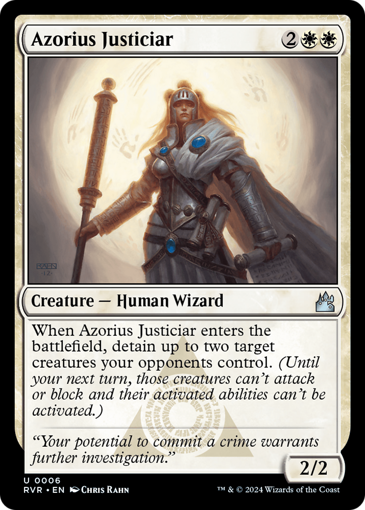 Azorius Justiciar [Ravnica Remastered] | Shuffle n Cut Hobbies & Games