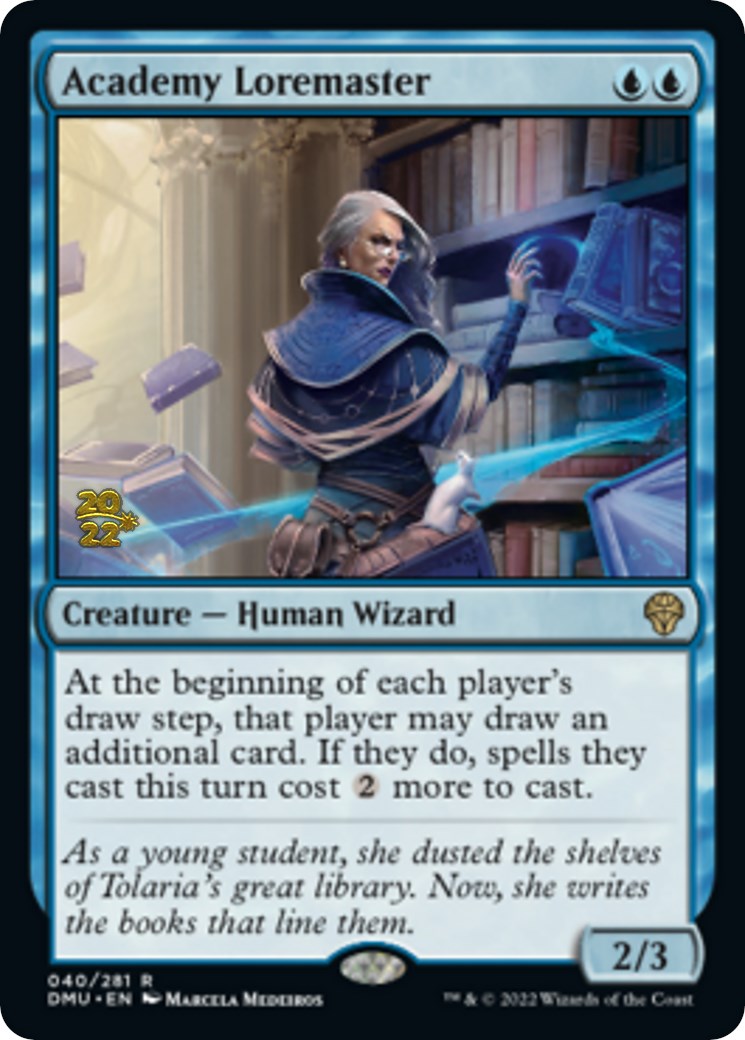 Academy Loremaster [Dominaria United Prerelease Promos] | Shuffle n Cut Hobbies & Games