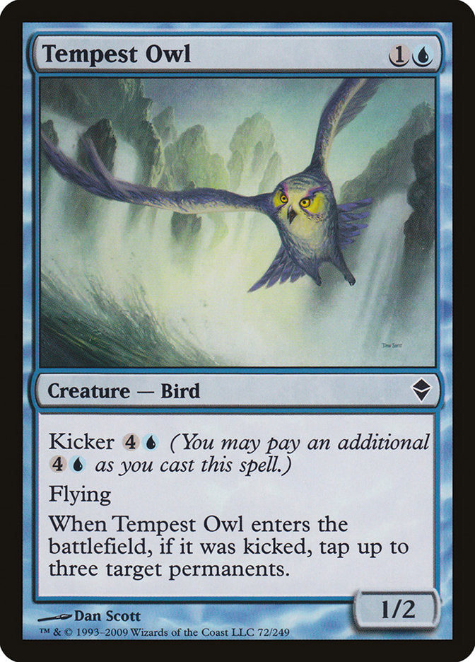 Tempest Owl [Zendikar] | Shuffle n Cut Hobbies & Games