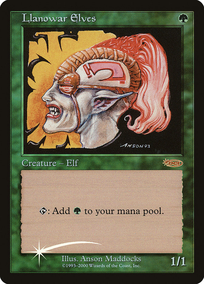 Llanowar Elves [Friday Night Magic 2000] | Shuffle n Cut Hobbies & Games