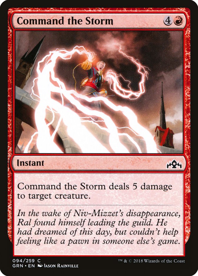 Command the Storm [Guilds of Ravnica] | Shuffle n Cut Hobbies & Games