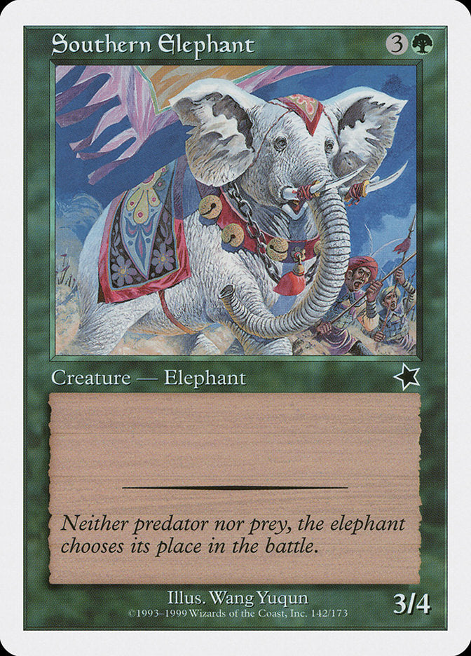 Southern Elephant [Starter 1999] | Shuffle n Cut Hobbies & Games
