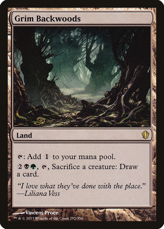 Grim Backwoods [Commander 2013] | Shuffle n Cut Hobbies & Games