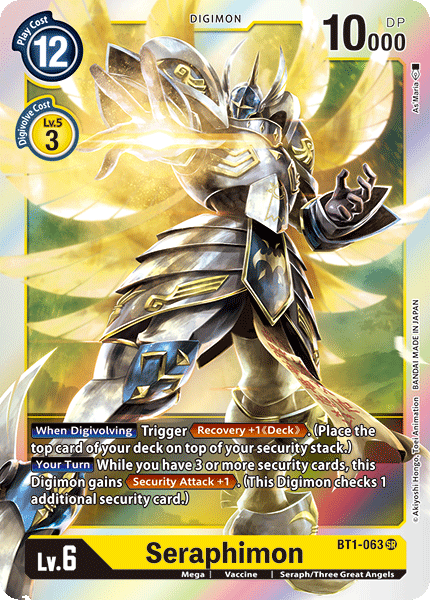 Seraphimon [BT1-063] [Release Special Booster Ver.1.0] | Shuffle n Cut Hobbies & Games
