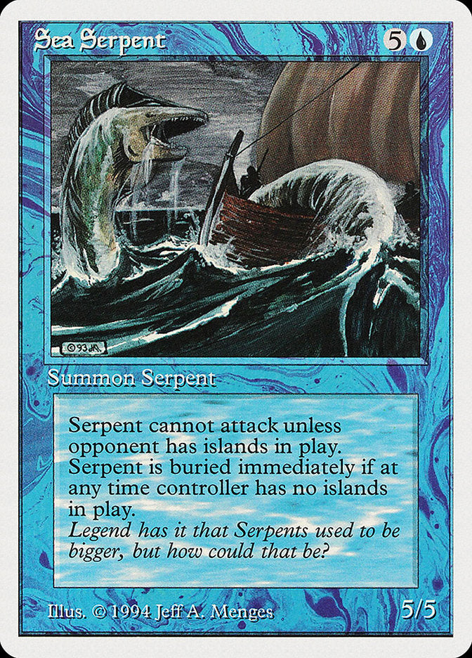 Sea Serpent [Summer Magic / Edgar] | Shuffle n Cut Hobbies & Games