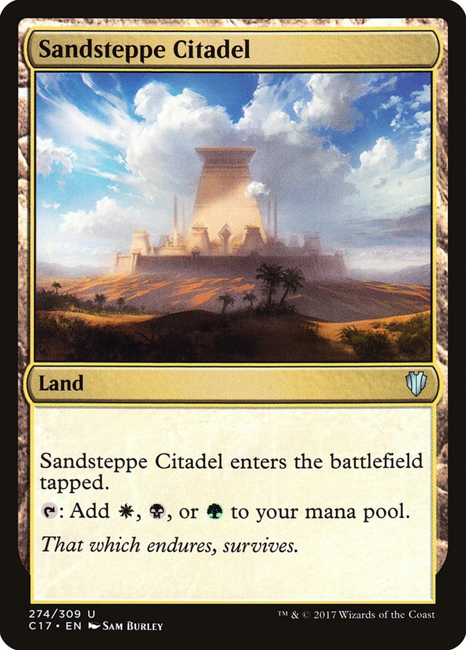 Sandsteppe Citadel [Commander 2017] | Shuffle n Cut Hobbies & Games