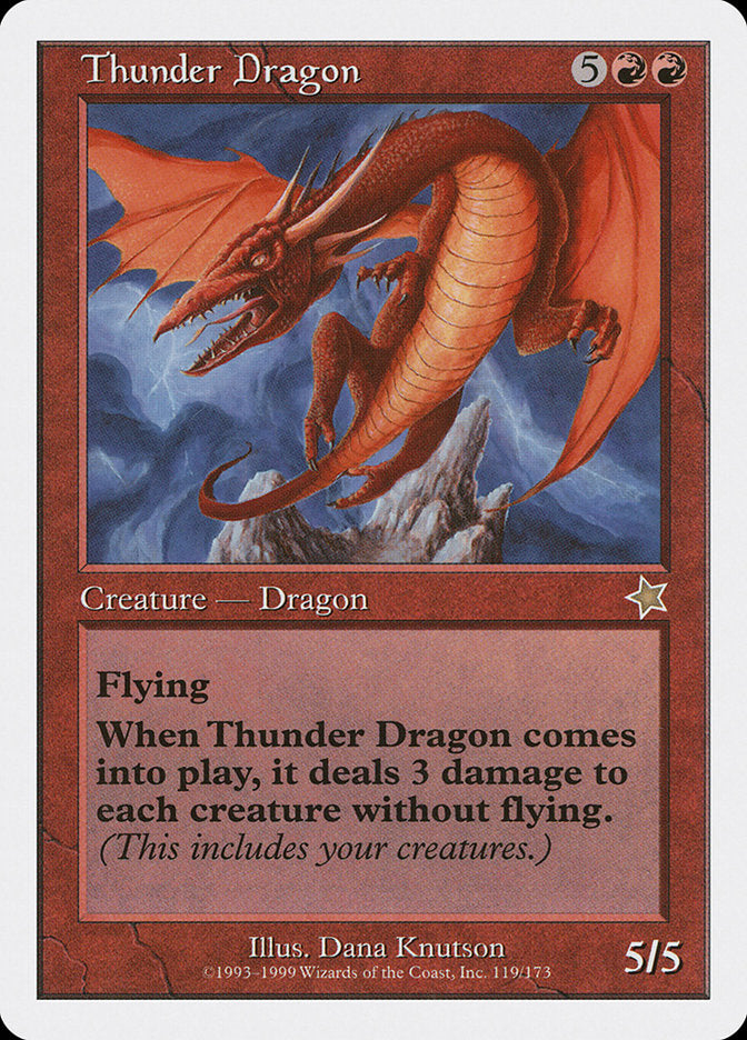 Thunder Dragon [Starter 1999] | Shuffle n Cut Hobbies & Games