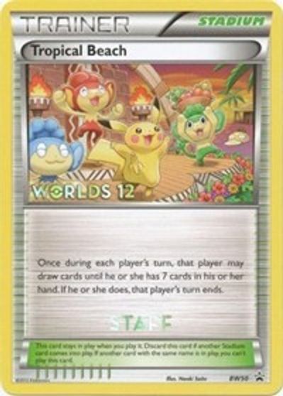 Tropical Beach (BW50) (Staff) [Black & White: Black Star Promos] | Shuffle n Cut Hobbies & Games