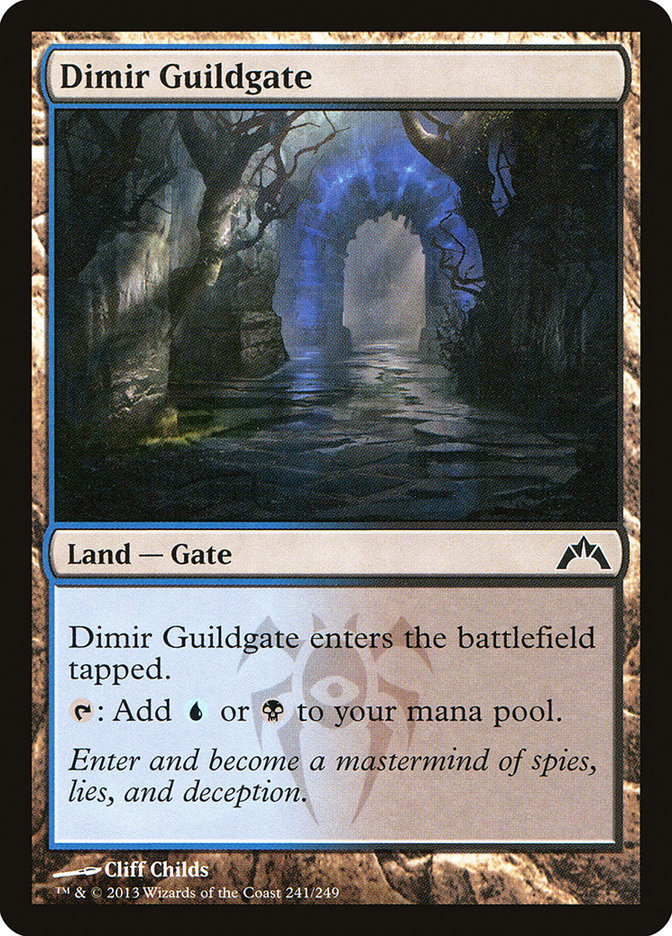 Dimir Guildgate [Gatecrash] | Shuffle n Cut Hobbies & Games