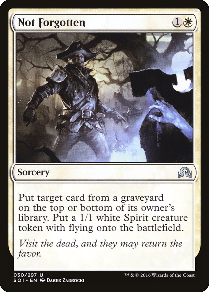 Not Forgotten [Shadows over Innistrad] | Shuffle n Cut Hobbies & Games