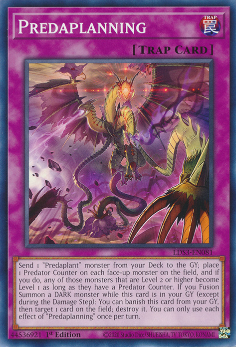 Predaplanning [LDS3-EN081] Common | Shuffle n Cut Hobbies & Games