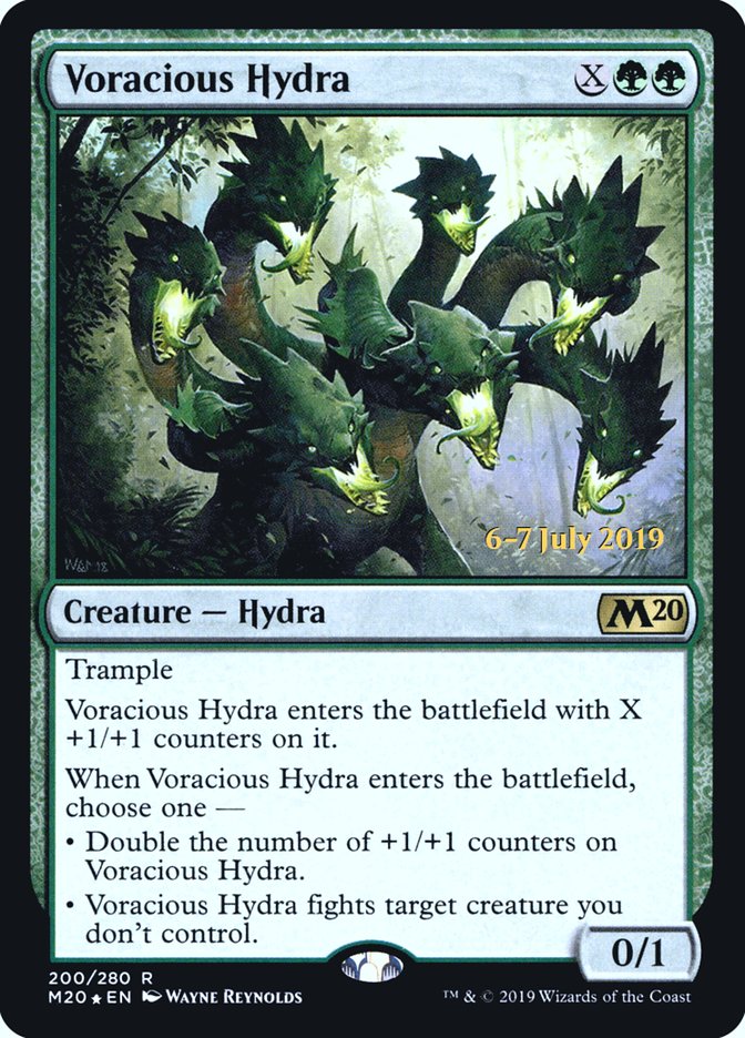 Voracious Hydra [Core Set 2020 Prerelease Promos] | Shuffle n Cut Hobbies & Games