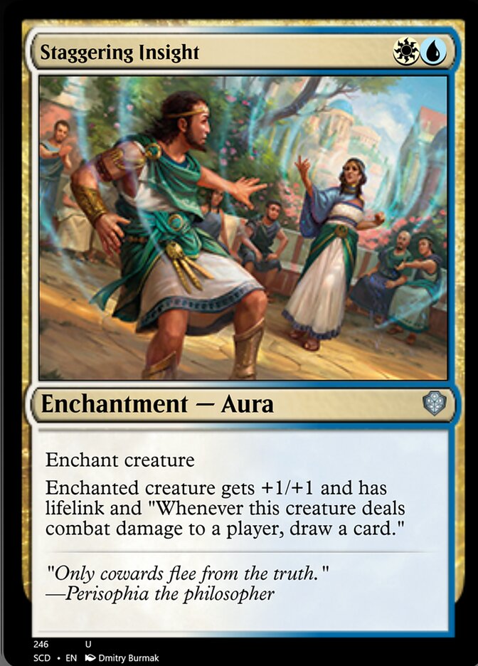 Staggering Insight [Starter Commander Decks] | Shuffle n Cut Hobbies & Games