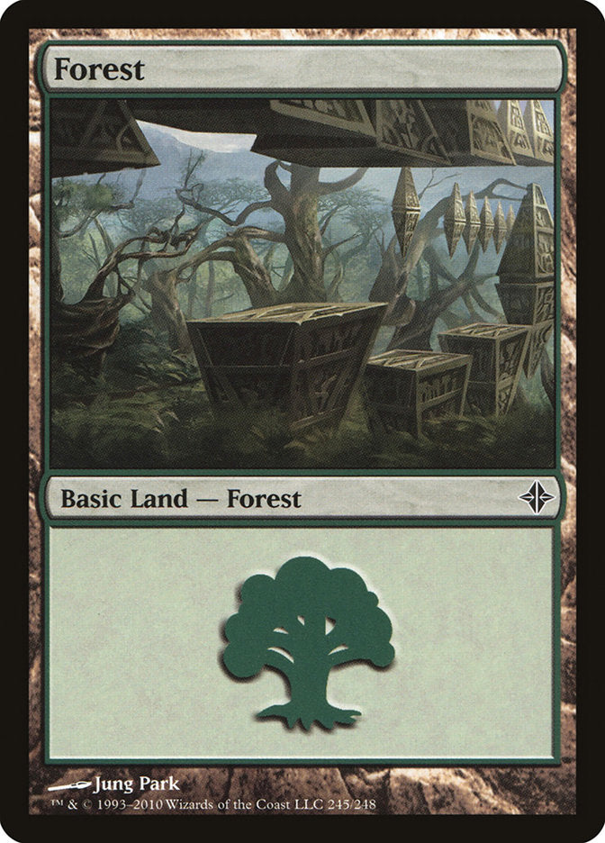 Forest (245) [Rise of the Eldrazi] | Shuffle n Cut Hobbies & Games