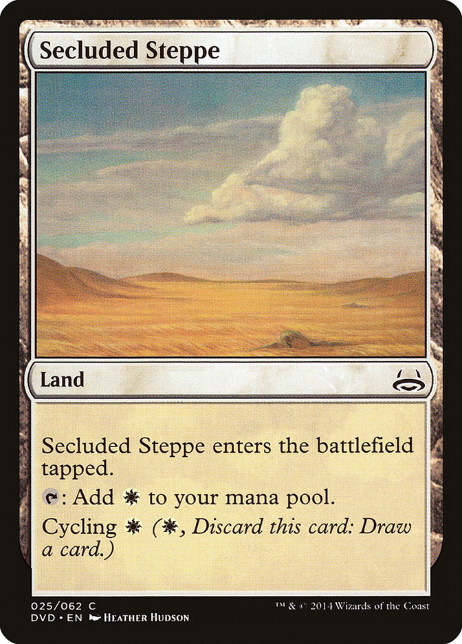 Secluded Steppe (Divine vs. Demonic) [Duel Decks Anthology] | Shuffle n Cut Hobbies & Games