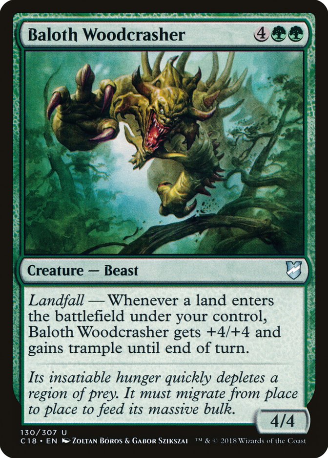 Baloth Woodcrasher [Commander 2018] | Shuffle n Cut Hobbies & Games