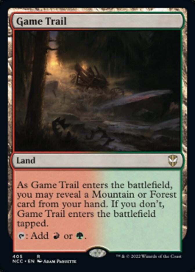 Game Trail [Streets of New Capenna Commander] | Shuffle n Cut Hobbies & Games