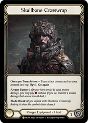 Skullbone Crosswrap [ARC041] Unlimited Edition Rainbow Foil | Shuffle n Cut Hobbies & Games