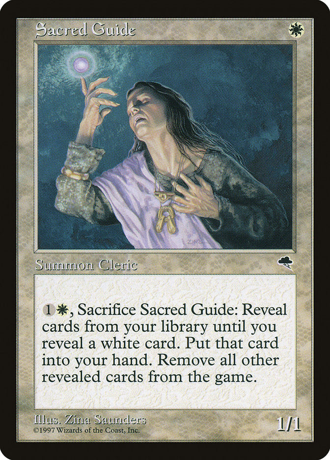 Sacred Guide [Tempest] | Shuffle n Cut Hobbies & Games