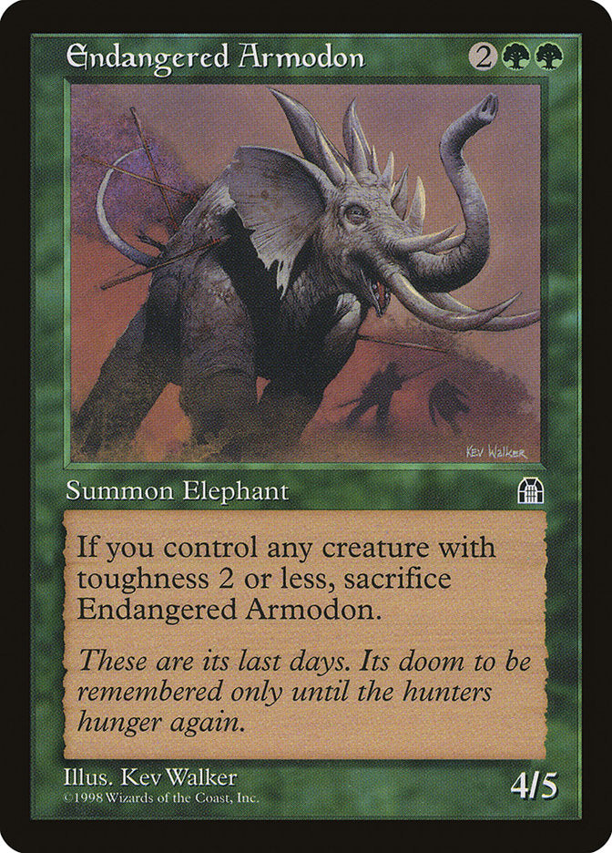 Endangered Armodon [Stronghold] | Shuffle n Cut Hobbies & Games