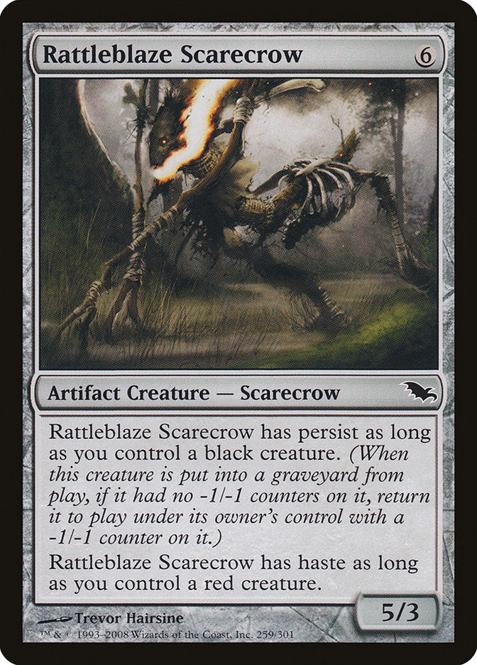 Rattleblaze Scarecrow [Shadowmoor] | Shuffle n Cut Hobbies & Games