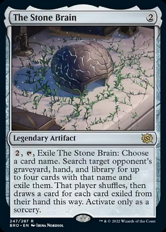 The Stone Brain [The Brothers' War] | Shuffle n Cut Hobbies & Games