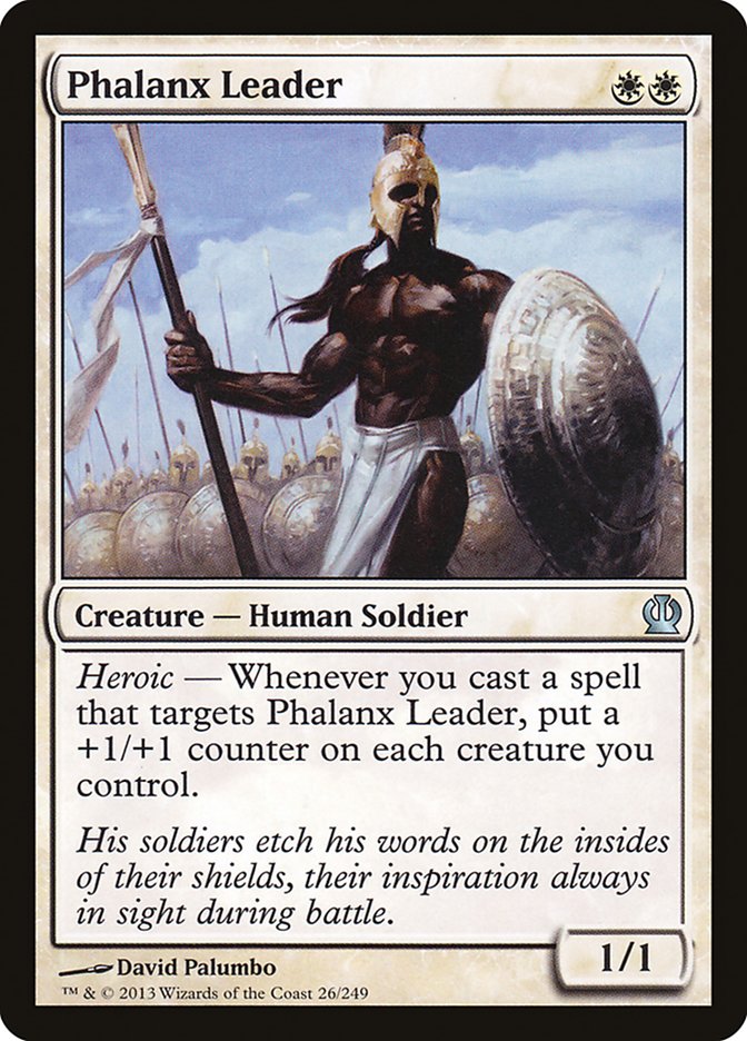 Phalanx Leader [Theros] | Shuffle n Cut Hobbies & Games