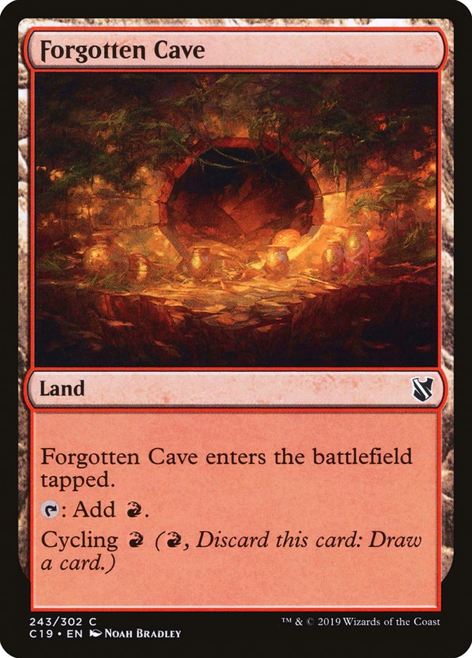 Forgotten Cave [Commander 2019] | Shuffle n Cut Hobbies & Games
