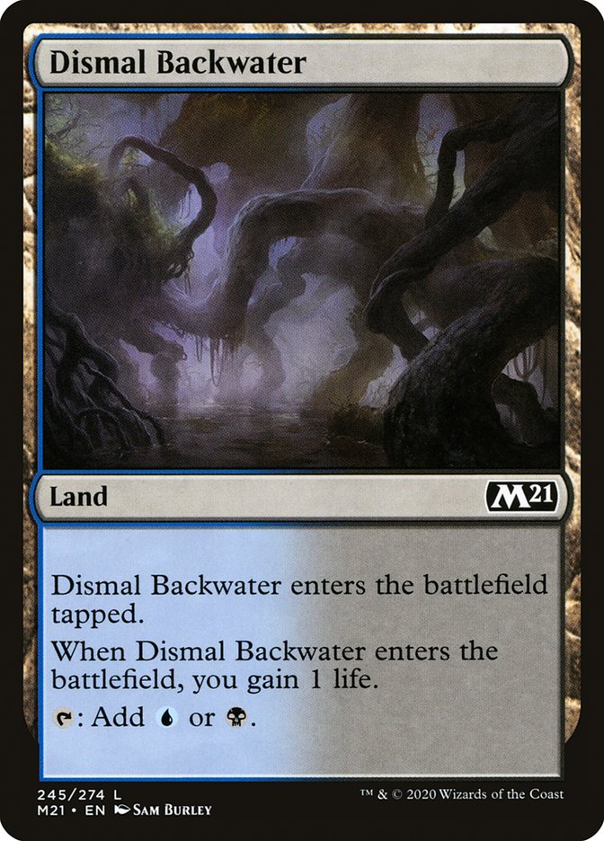 Dismal Backwater [Core Set 2021] | Shuffle n Cut Hobbies & Games