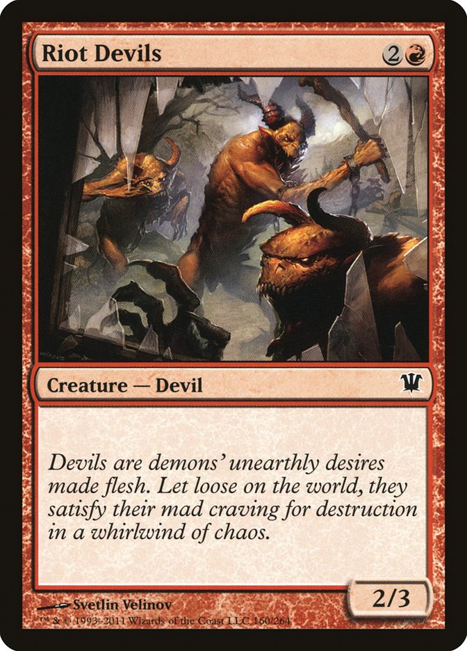 Riot Devils [Innistrad] | Shuffle n Cut Hobbies & Games