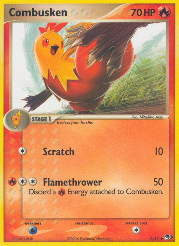 Combusken (7/17) [POP Series 3] | Shuffle n Cut Hobbies & Games