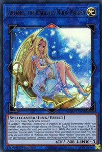 Artemis, the Magistus Moon Maiden [GEIM-EN008] Ultra Rare | Shuffle n Cut Hobbies & Games