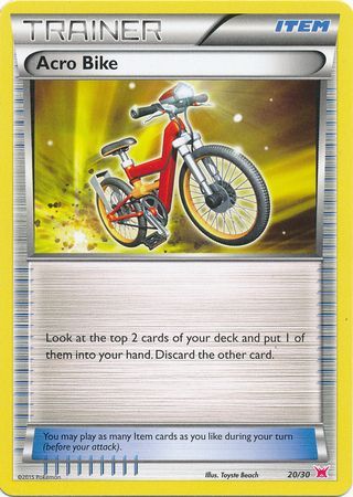 Acro Bike (20/30) [XY: Trainer Kit 2 - Latias] | Shuffle n Cut Hobbies & Games