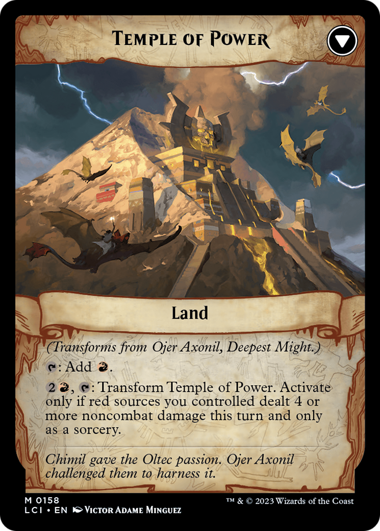 Ojer Axonil, Deepest Might // Temple of Power [The Lost Caverns of Ixalan] | Shuffle n Cut Hobbies & Games