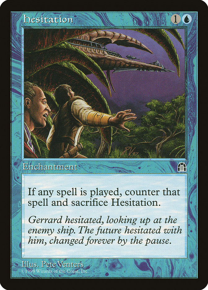 Hesitation [Stronghold] | Shuffle n Cut Hobbies & Games