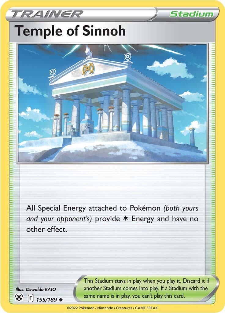 Temple of Sinnoh (155/189) [Sword & Shield: Astral Radiance] | Shuffle n Cut Hobbies & Games
