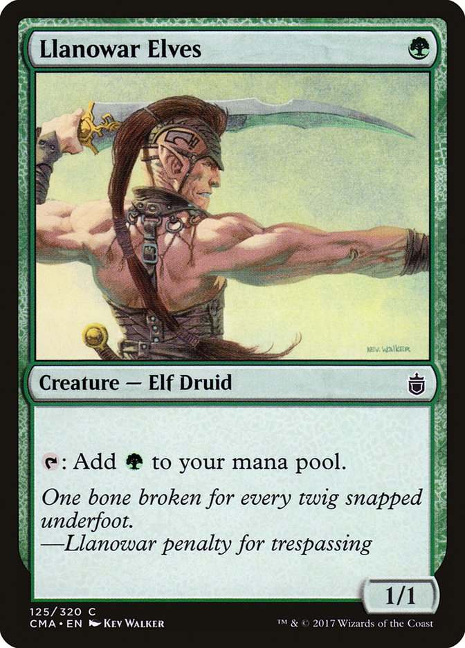 Llanowar Elves [Commander Anthology] | Shuffle n Cut Hobbies & Games