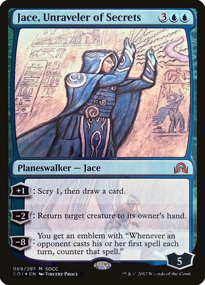 Jace, Unraveler of Secrets [San Diego Comic-Con 2017] | Shuffle n Cut Hobbies & Games