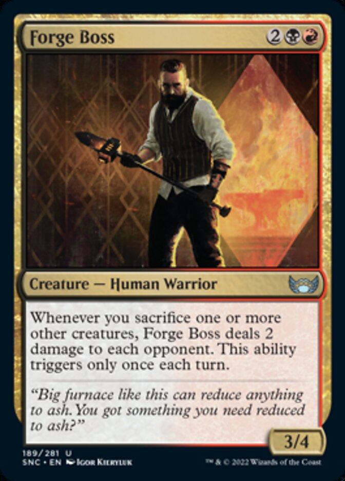 Forge Boss [Streets of New Capenna] | Shuffle n Cut Hobbies & Games