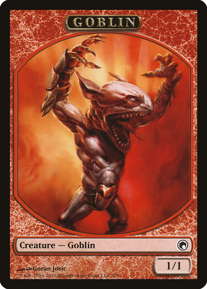 Goblin Token [Scars of Mirrodin Tokens] | Shuffle n Cut Hobbies & Games