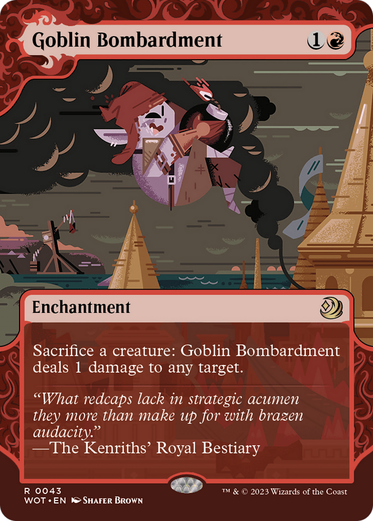 Goblin Bombardment [Wilds of Eldraine: Enchanting Tales] | Shuffle n Cut Hobbies & Games