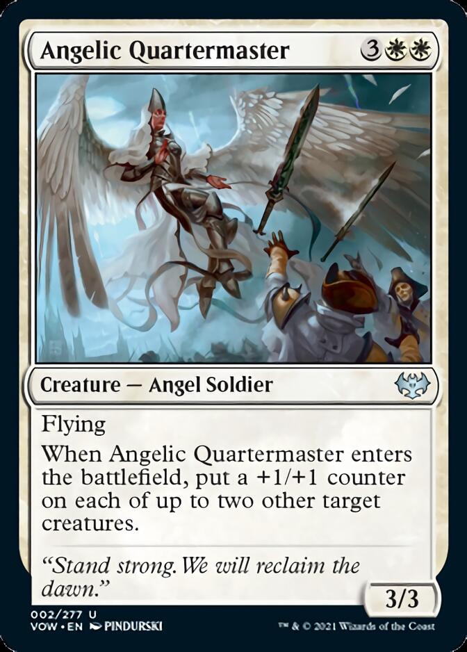 Angelic Quartermaster [Innistrad: Crimson Vow] | Shuffle n Cut Hobbies & Games