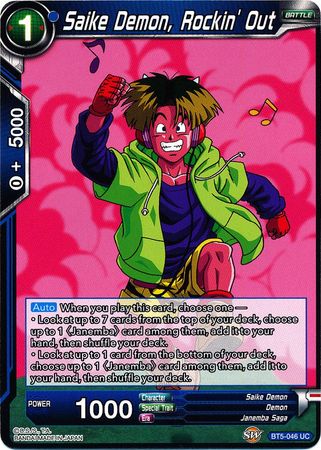 Saike Demon, Rockin' Out (BT5-046) [Miraculous Revival] | Shuffle n Cut Hobbies & Games